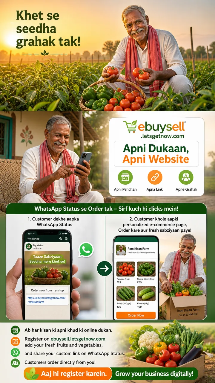 Farmers selling directly to customers